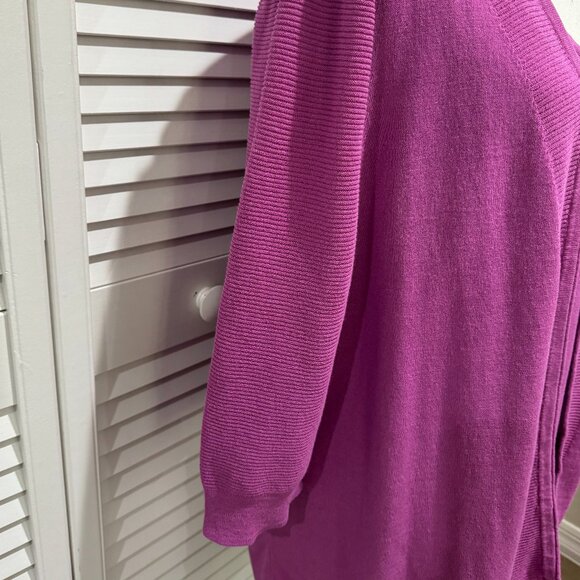 Chico’s Cardigan & Tank Set – XL, 16/18 (Chico's 3) – Magenta Purple – Pre-Owned - Picture 3 of 7